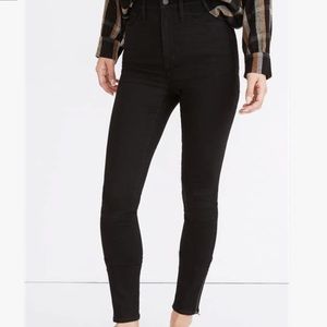 Madewell 11” Skinny Roadtripper Ankle Zip Jeans 28